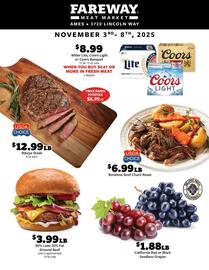 Fareway weekly ad week 45 Page 1