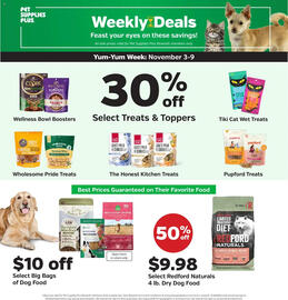 Pet Supplies Plus flyer week 45 Page 1