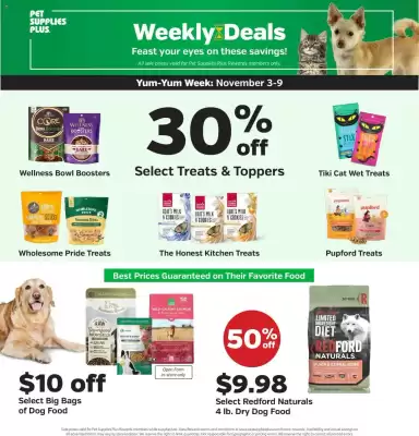Pet Supplies Plus flyer (valid until 10-11)