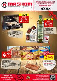 Folleto Maskom Supermercados Página 1
