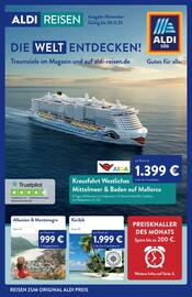 Aldi Süd Reisen Prospekt Seite 1