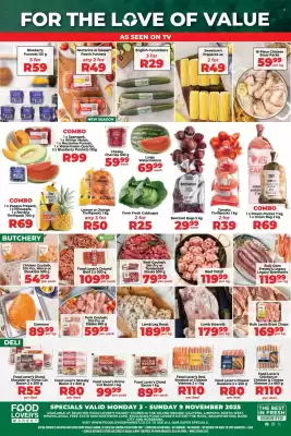 Food Lover's Market catalogue (valid until 9-11)