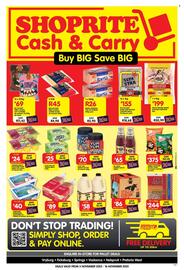 Shoprite catalogue Page 1