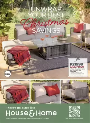 House & Home catalogue (valid until 26-12)
