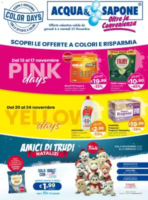Volantino Acqua & Sapone