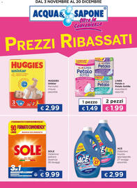 Volantino Acqua & Sapone Pagina 1