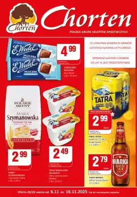 Chorten gazetka (ważność do 16-11)