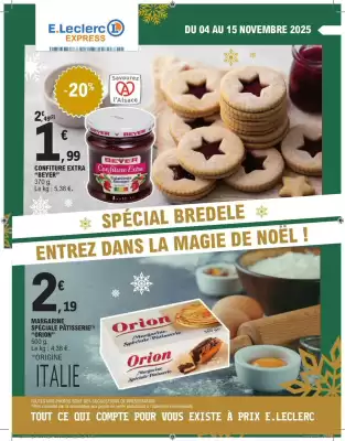 Catalogue E.Leclerc Express (valable jusqu'au 15-11)