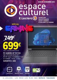Catalogue E.Leclerc Espace Culturel page 1