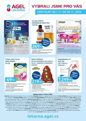 Lékárna AGEL leták (platné do 30-11)