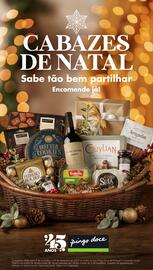 Folheto Pingo Doce | Cabazes de Natal Página 1