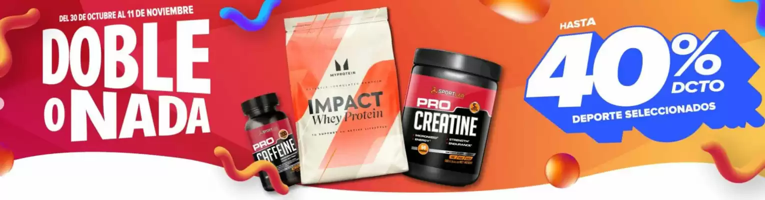 Catálogo All Nutrition (válido hasta 11-11)