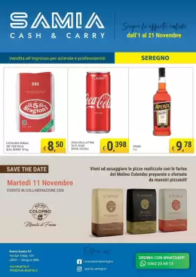 Volantino Samia Cash and Carry (valido fino al 21-11)