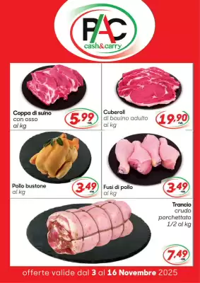 Volantino Pac Cash&Carry (valido fino al 16-11)