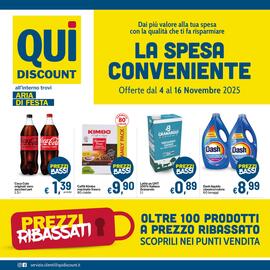 Volantino Qui Discount Pagina 1