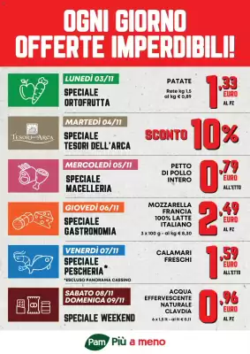 Volantino Pam (valido fino al 9-11)