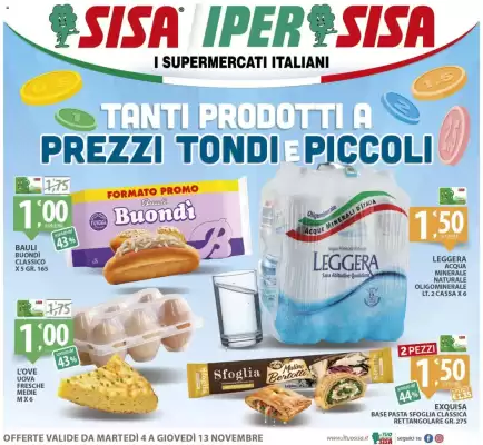 Volantino Sisa (valido fino al 13-11)