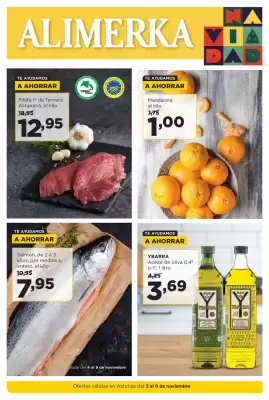 Folleto Alimerka (válido hasta el 9-11)