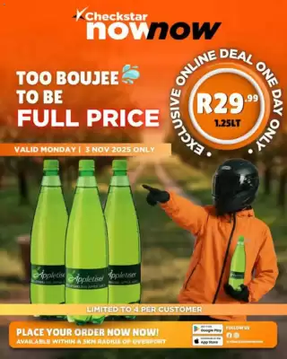 Check Star catalogue (valid until 3-11)