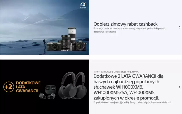 Sony Centre gazetka (ważność do 16-11)