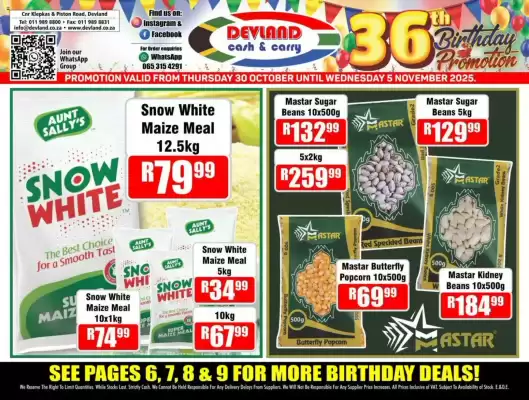 Devland Cash And Carry catalogue (valid until 5-11)