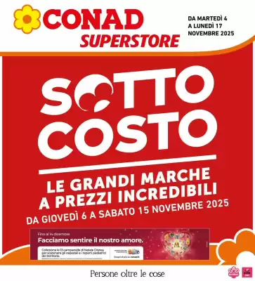 Volantino Conad Superstore (valido fino al 17-11)