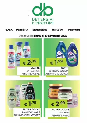 Volantino DB detersivi (valido fino al 27-11)