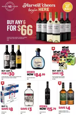 Alcool NB Liquor flyer (valid until 12-11)