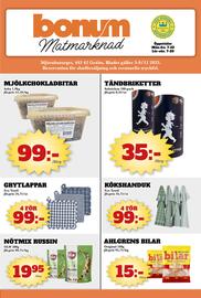 Bonum Matmarknad reklamblad vecka 45 Sida 1