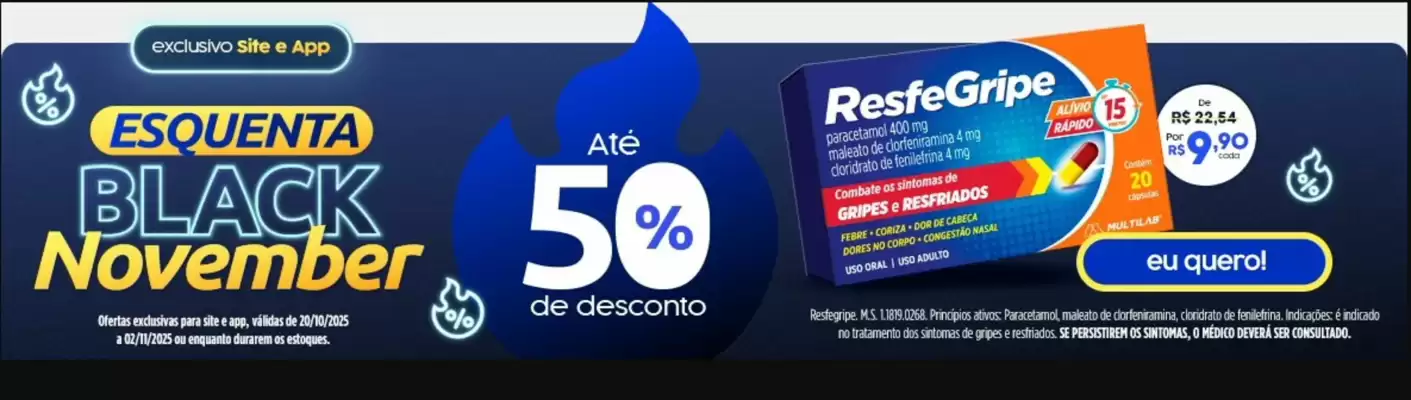 Catálogo Drogaria Catarinense (válido até 20-11)