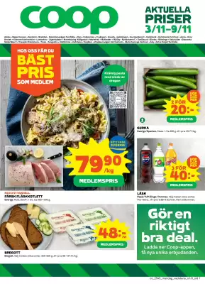 Coop Nära reklamblad (giltig till och med 8-11)