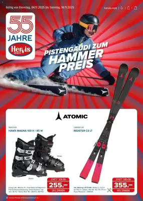 Hervis Flugblatt (gültig bis 16-11)