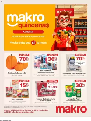 Catálogo Makro (válido hasta 6-11)