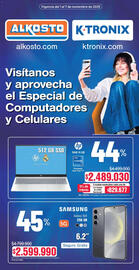 Catálogo Alkosto semana 44 Página 1