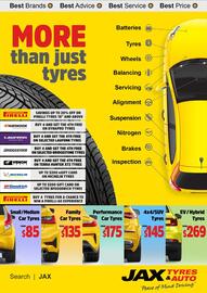 Jax Tyres catalogue Page 1