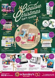 Eckersley's Art & Craft catalogue Page 1