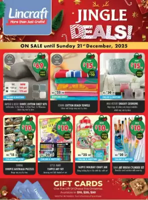 Lincraft catalogue (valid until 21-12)