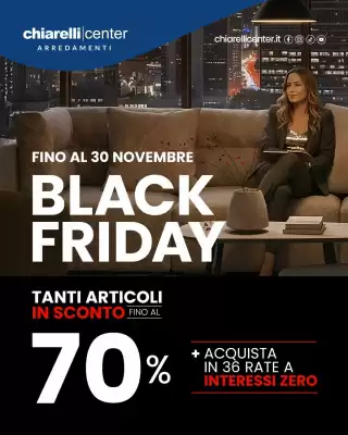 Volantino Chiarelli Center (valido fino al 30-11)