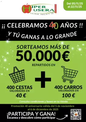 Catálogo Hiper Usera (válido hasta el 22-11)