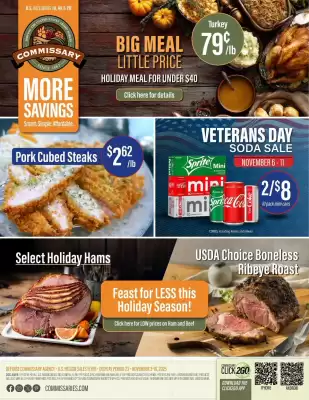 Commissary weekly ad (valid until 16-11)