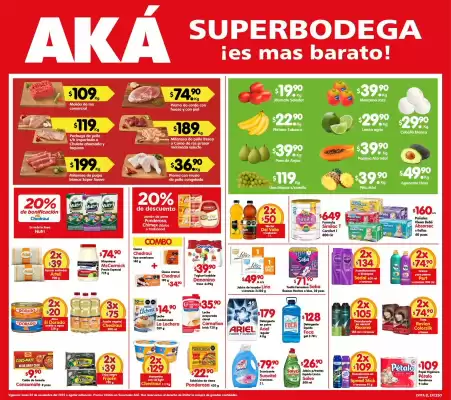 Catálogo AKÁ Superbodega (válido hasta 3-11)