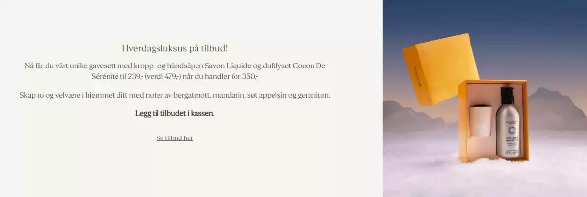 L'Occitane kundeavis (gyldig til 24-12)