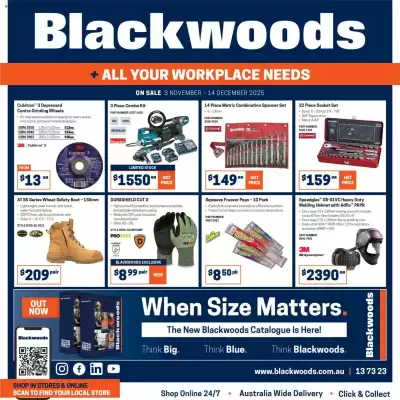 Blackwoods catalogue (valid until 14-12)
