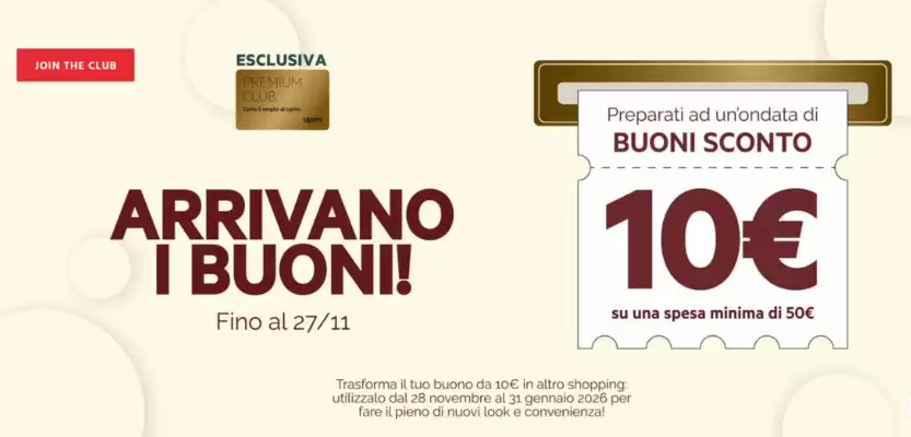 Volantino Upim (valido fino al 27-11)