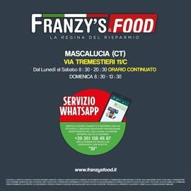 Volantino Franzy's Food Pagina 12