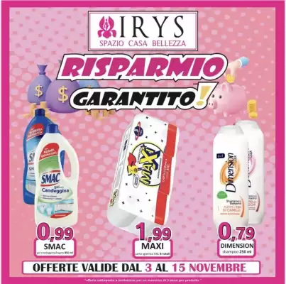 Volantino Irys (valido fino al 15-11)