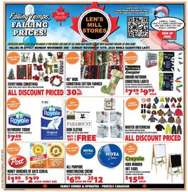 Len's Mill Stores flyer Page 1