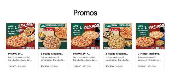 Catálogo Pizza Doble Pizza Página 1