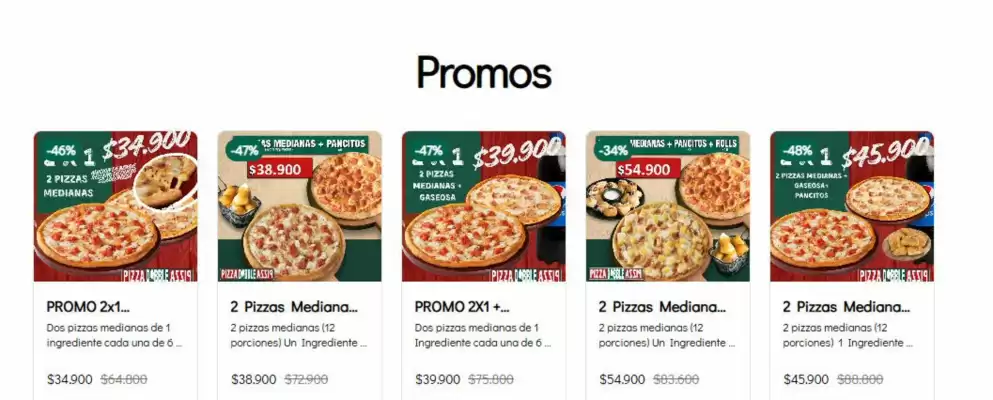 Catálogo Pizza Doble Pizza (válido hasta 30-11)