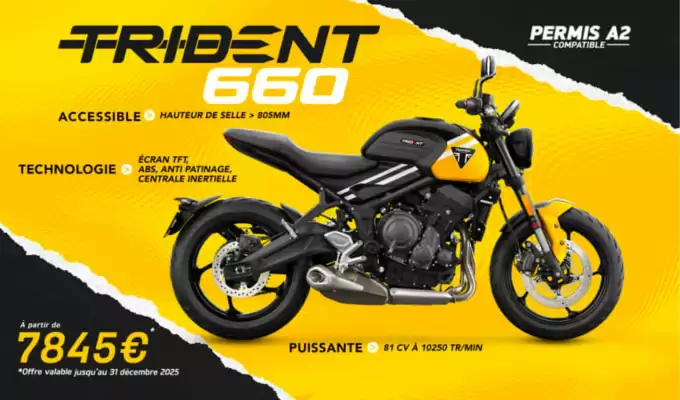 Catalogue Triumph (valable jusqu'au 31-12)